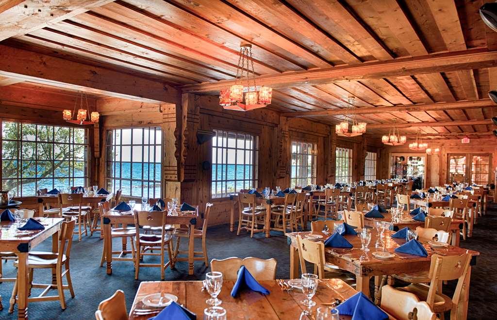 Lutsen Resort On Lake Superior Restoran gambar